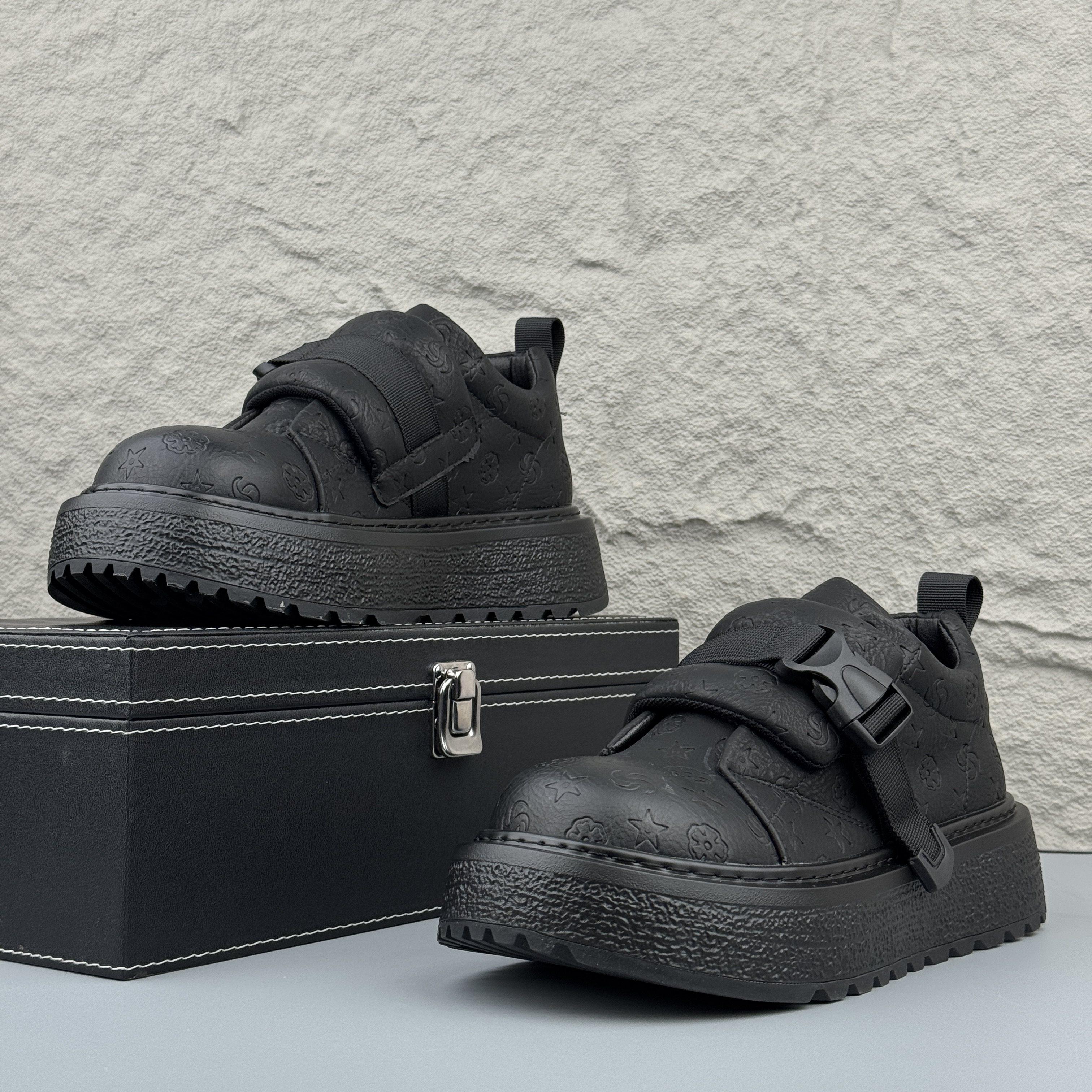 潮牌厚底板鞋男2025冬季新款韩版百搭休闲鞋增高耐磨大头鞋低帮鞋,淘宝优惠券,粉丝福利购,淘宝优惠卷