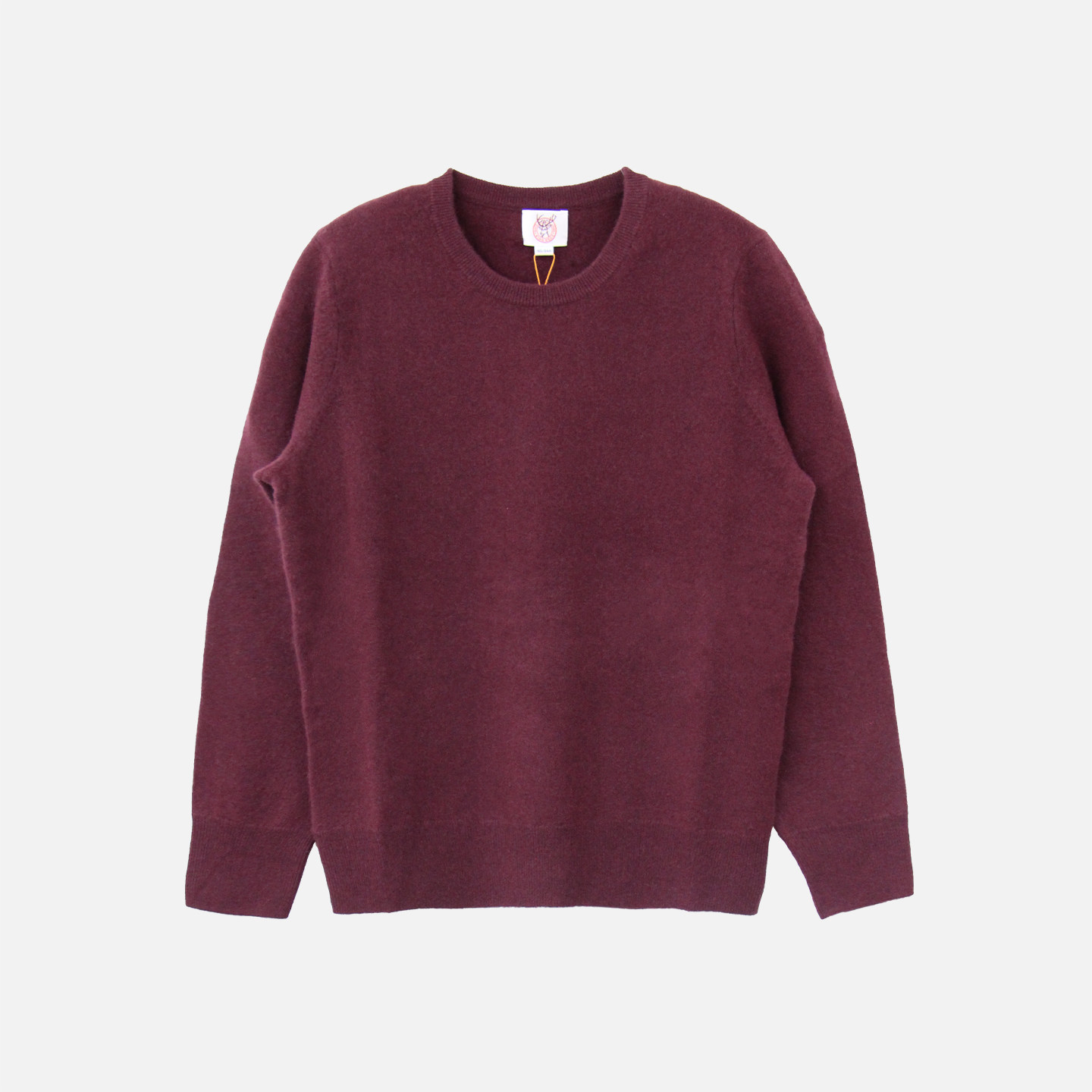 鹿王100%羊绒衫女士圆领平针保暖纯色简约套头打底衫秋冬季新款,淘宝优惠券,粉丝福利购,淘宝优惠卷