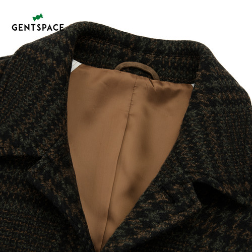 GENTSPACE2025年秋冬新品男士毛呢大衣 - 图1