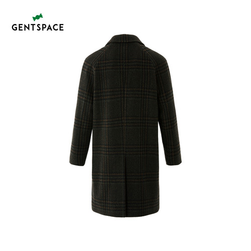 GENTSPACE2025年秋冬新品男士毛呢大衣 - 图0