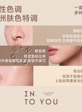 高光修容盘一盘修全脸