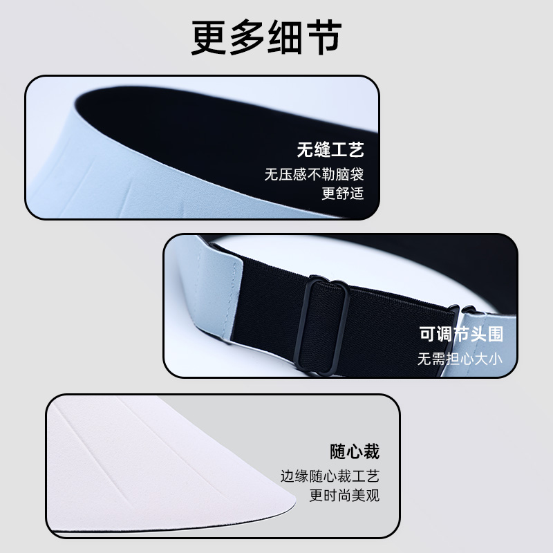 【李佳琦直播间】needs uvcut防晒帽防紫外线冷感运动空顶防晒帽