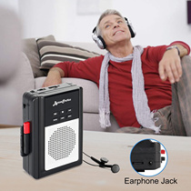 US Byron Byron portable cassette player with body to listen to USB play MP3 belt clip recorder