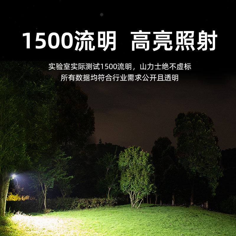 山力士C1500Pro户外多功能照明灯高亮充电磁吸维修工作灯露营灯 - 图1