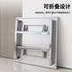 Stainless steel folding table outdoor portable dining table