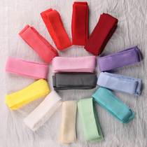 Hanfu hair with ancient wind ribbon with flow Su floating with red beam hair head rope butterfly knot tying hair rope Childrens belt