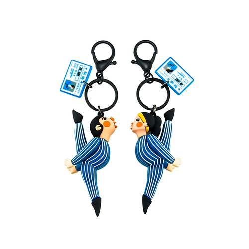 Креативная милая брендовая кукла подходит для мужчин и женщин, брелок для влюбленных, подвеска, аксессуар на рюкзак