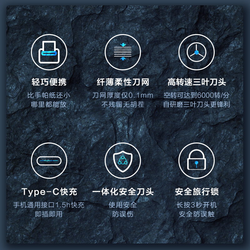 海尔剃须刃电动男士充电式刮胡刃旅行迷你单头剃须刃便携式小巧型 海尔剃须刃电动男士充电式刮胡刃旅行迷你单头剃须刃便携式小巧型
