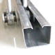 Industrial factory hanging rail channel steel load 450kg hanging wheel