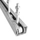 Industrial factory hanging rail channel steel load 450kg hanging wheel