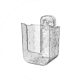 Suction cup tissue storage box without hole punching bathroom wall-mounted paper box wipe box storage microwave oven cleaner