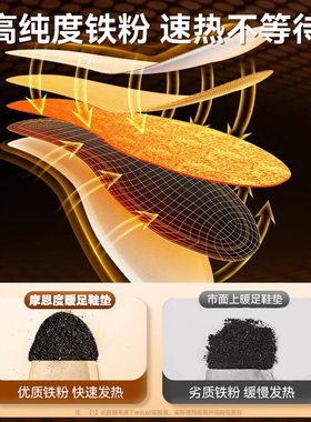 脚暖全身暖！发热鞋垫持久发热