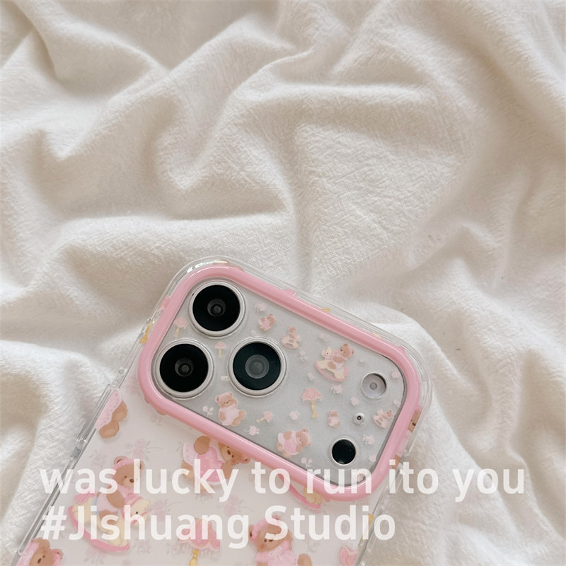 可爱粉色碎花小马创口贴支架适用iphone17promax苹果16pro手机壳15新款15pro女款少女日韩双层壳防摔全包硬壳,淘宝优惠券,粉丝福利购,淘宝优惠卷