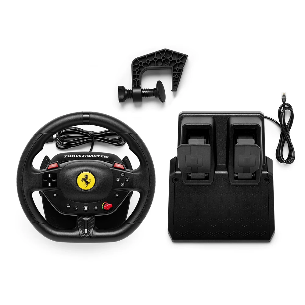 [Тхрумастер T98 Ferrari 296 GTB игровой руль F1 гоночный симулятор двойной педальный набор PS4/PS5/PC Горизонт5 Тумасстер автомобильный имитатор]