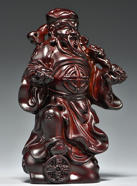 黑檀木祝福新古典客厅摆件