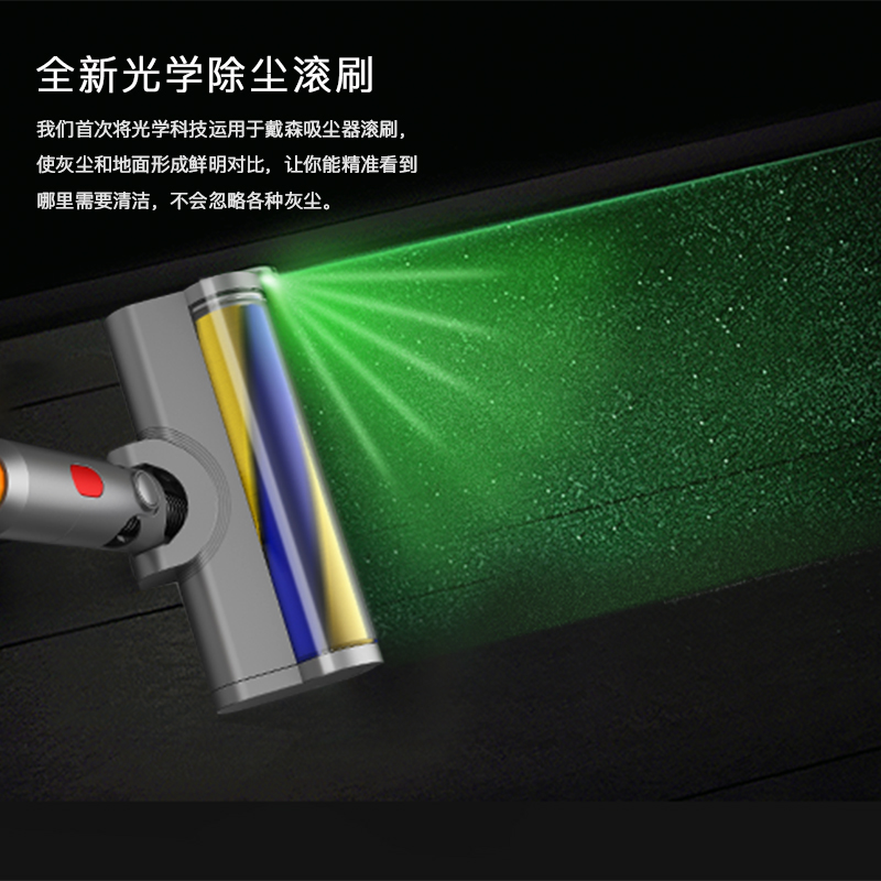 适配Dyson戴森吸尘器配件V7V8V10V11V15软绒滚筒地刷电动替换头