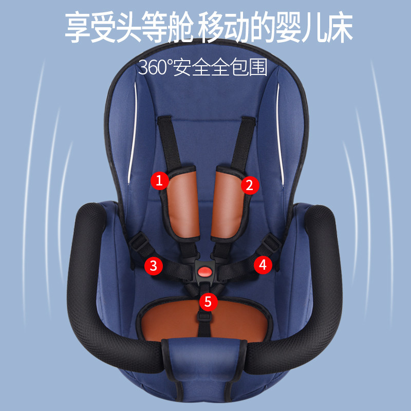 三轮车折叠可躺1-2-3-6岁脚踏车 多宝熊童车三轮车