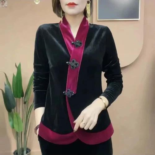 Весенний лонгслив, бархатный банный халат, куртка для матери, коллекция 2023