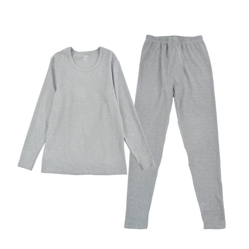 牧柔内衣秋冬爽肤纯棉长袖打底衫 牧柔保暖套装