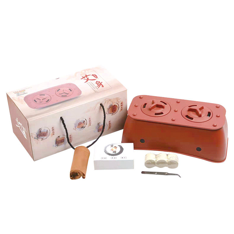 艾灸盒新型随身灸家用肚子防烫臀部 艾草堂医疗器械艾灸/艾草/艾条/艾制品