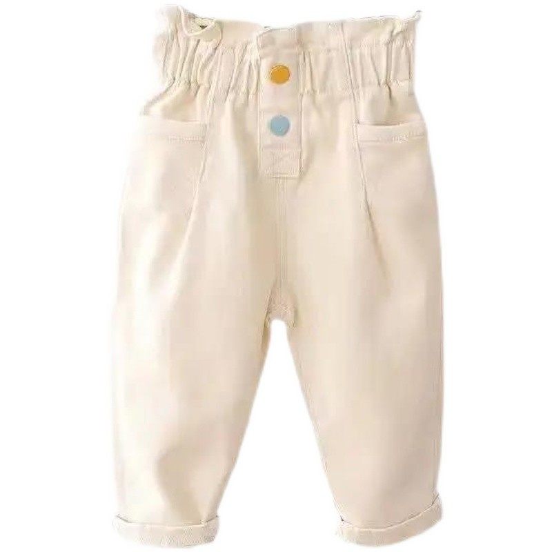 女童春季休闲裤子新款春装儿童宝宝婴儿小童春秋纯棉外穿百搭长裤,淘宝优惠券,粉丝福利购,淘宝优惠卷