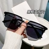 Марионеточные красивые очки Мужская близость может разбросана свет, изменение цвета, анти -легочный свет, излучающий плоские световые глаза титановые прилив прилив