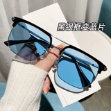 Марионеточные красивые очки Мужская близость может разбросана свет, изменение цвета, анти -легочный свет, излучающий плоские световые глаза титановые прилив прилив