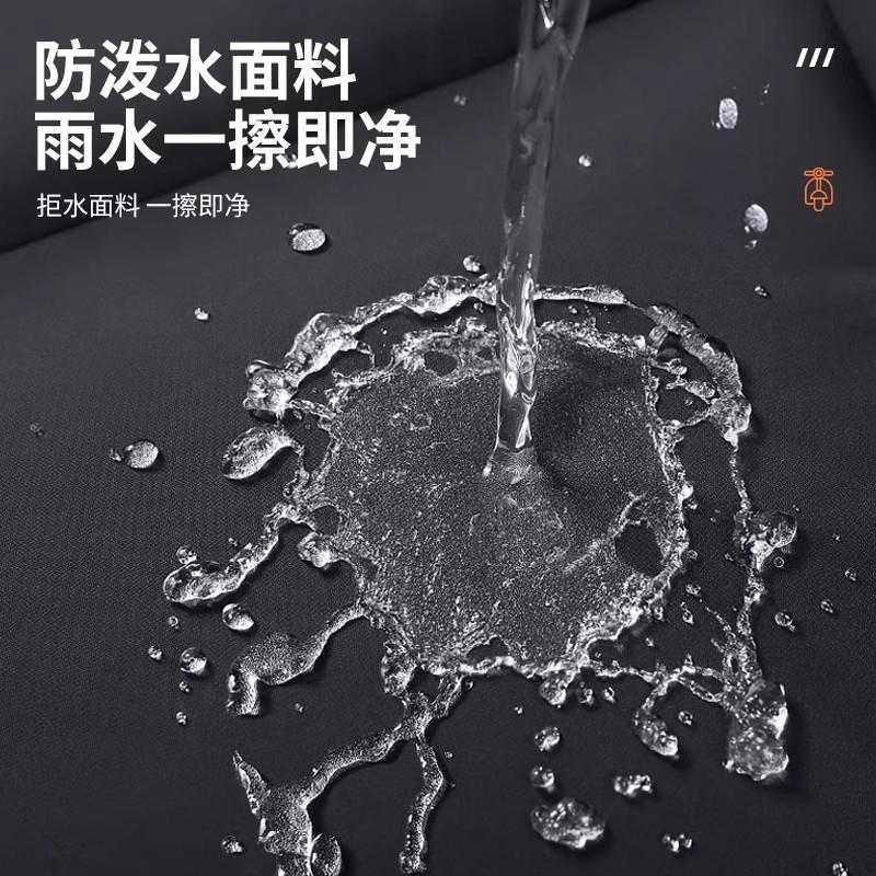 适用于爱玛雅迪金彭艾美达大安小鸟新日电动三轮车后排座挡风被冬 - 图0