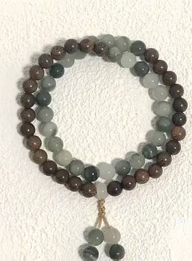 春山晓不晚~新中手双叠戴串小众设计式感精致男女国层风手炼饰品