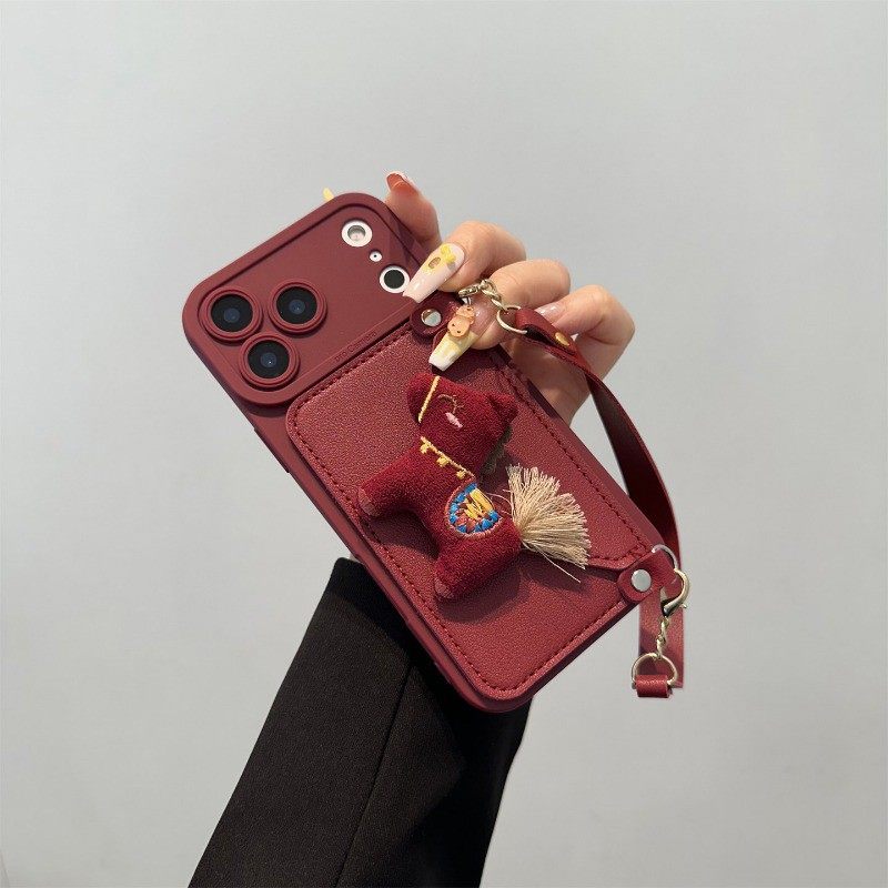 红色小马卡包适用vivoiqooz11turbo手机壳iqooz10turbopro斜挎z9x可背带z8卡通z7i爱酷z6挂绳z5软u3/u1x/iq00,淘宝优惠券,粉丝福利购,淘宝优惠卷