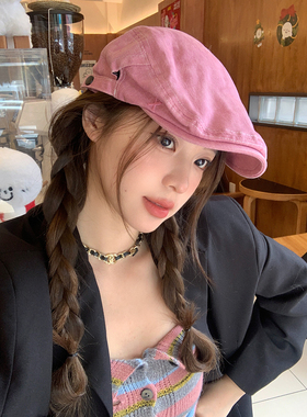 粥可可韩系休闲女夏季前进帽