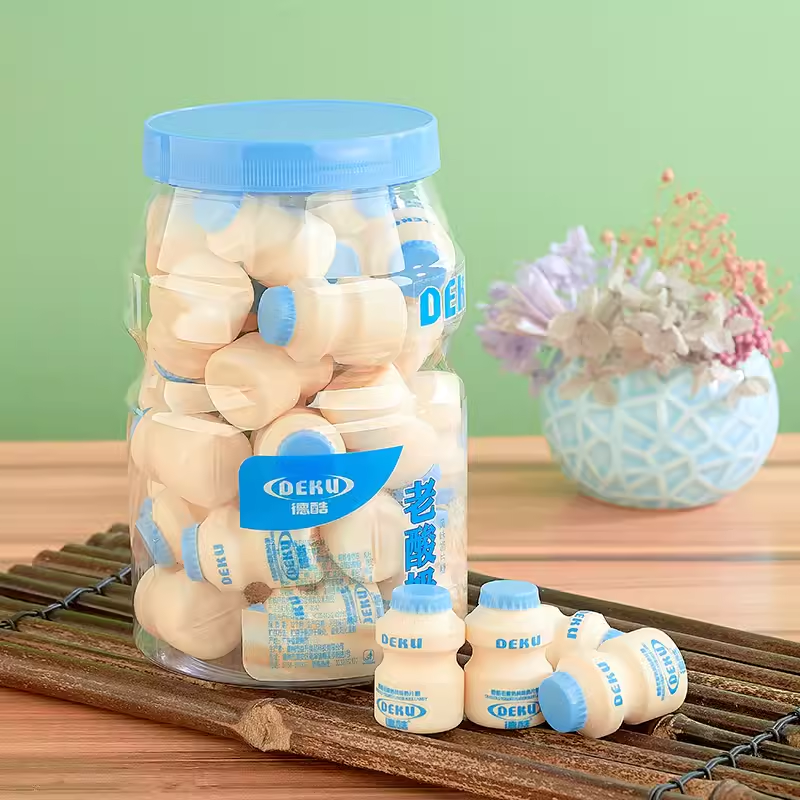 老酸奶风味奶片糖儿童罐装零食糖奶酪块独立包装整箱网红压片糖果,淘宝优惠券,粉丝福利购,淘宝优惠卷