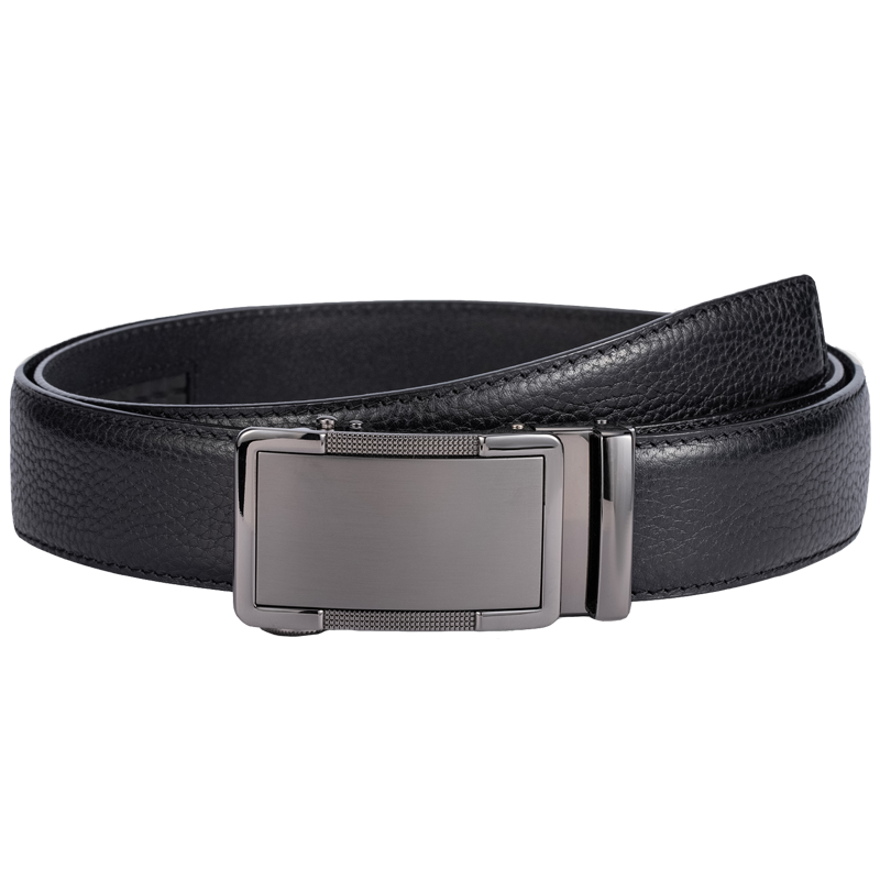 头层牛皮荔枝纹皮带纯真皮青年休闲自动扣腰带加长裤带商务正品,淘宝优惠券,粉丝福利购,淘宝优惠卷