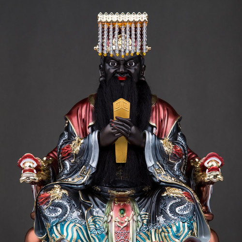 酆都大帝神像 丰都大帝 北阴大帝16寸树脂北太帝君家用工艺摆件 - 图0