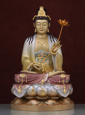 全堂佛佛像佛祖像娑婆三圣西方三圣释迦观音地藏王弥勒大势至菩萨