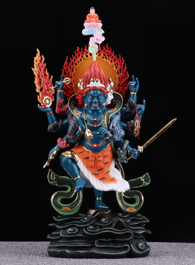 秽迹金刚神像树脂家用摆件
