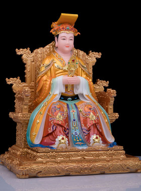 玉帝王母神像汉白玉玉皇大帝王母娘娘天公西王母像家用供奉摆件