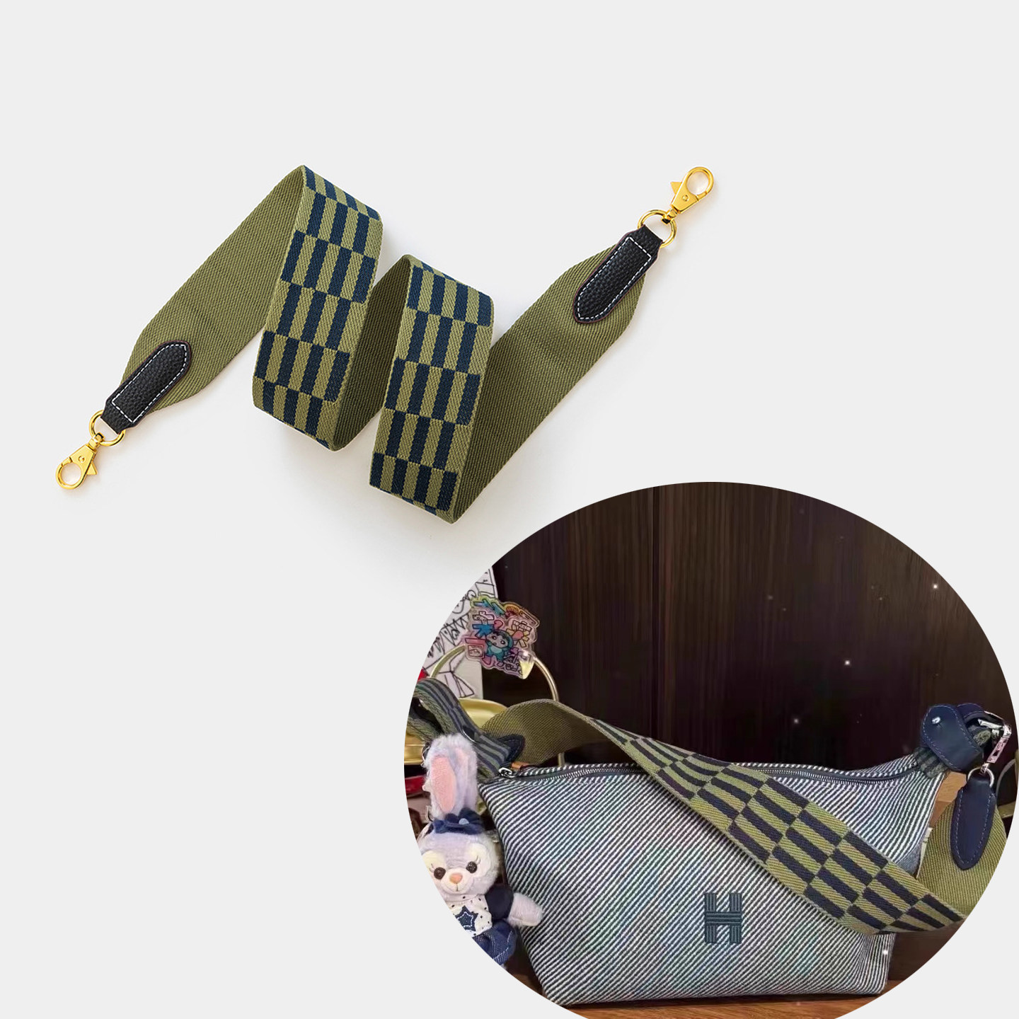 帆布肩带加厚宽肩带包包替换背包带子斜挎带适用于h家单肩带配件,淘宝优惠券,粉丝福利购,淘宝优惠卷