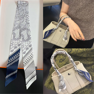 包包丝巾绑包丝带长条丝巾女2025新款包手柄适用于爱马仕花园包潮