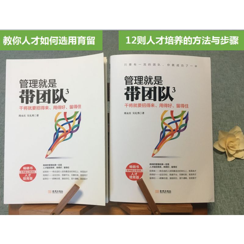 管理就是带团队3：干将就要招得来、用得好、留得住（团购请致电010-57993380） - 图0