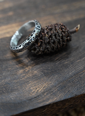 朋克个性欧美风潮流钛钢戒指饰品