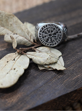 朋克个性欧美风潮流钛钢戒指饰品