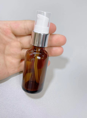 精华用玻璃分装瓶棕色避光