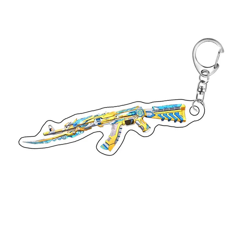 穿越火线模型CF穿越火线AK47模型亚克力挂件武器钥匙扣爆款游戏周边饰品礼物