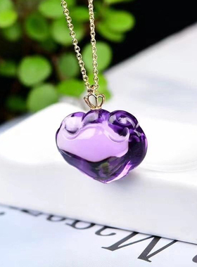 紫水晶天然乌拉圭紫水晶跑量款