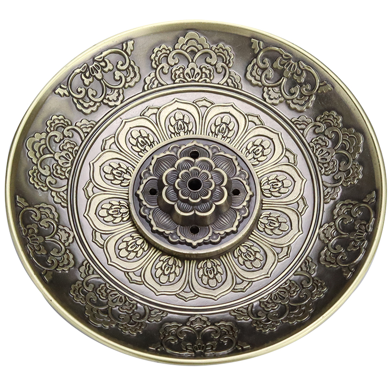 多孔莲花线香香插底座沉香檀香熏香炉家用室内香托线香插香座九孔,淘宝优惠券,粉丝福利购,淘宝优惠卷