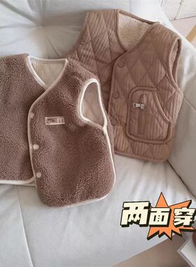 男宝宝加厚保暖马甲儿童