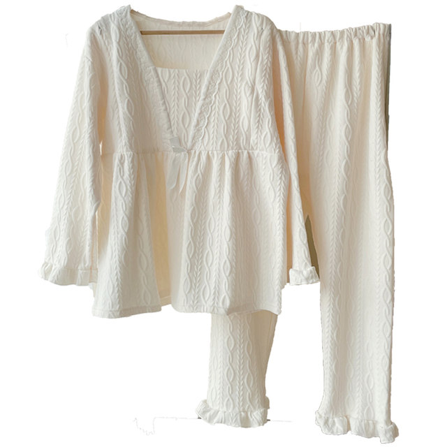 Jacquard quilted spring, autumn and winter comfortable and breathable confinement clothes