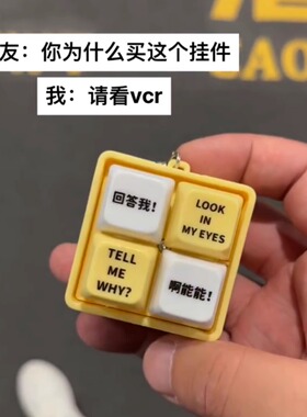 回答我！我的新型嘴替挂件