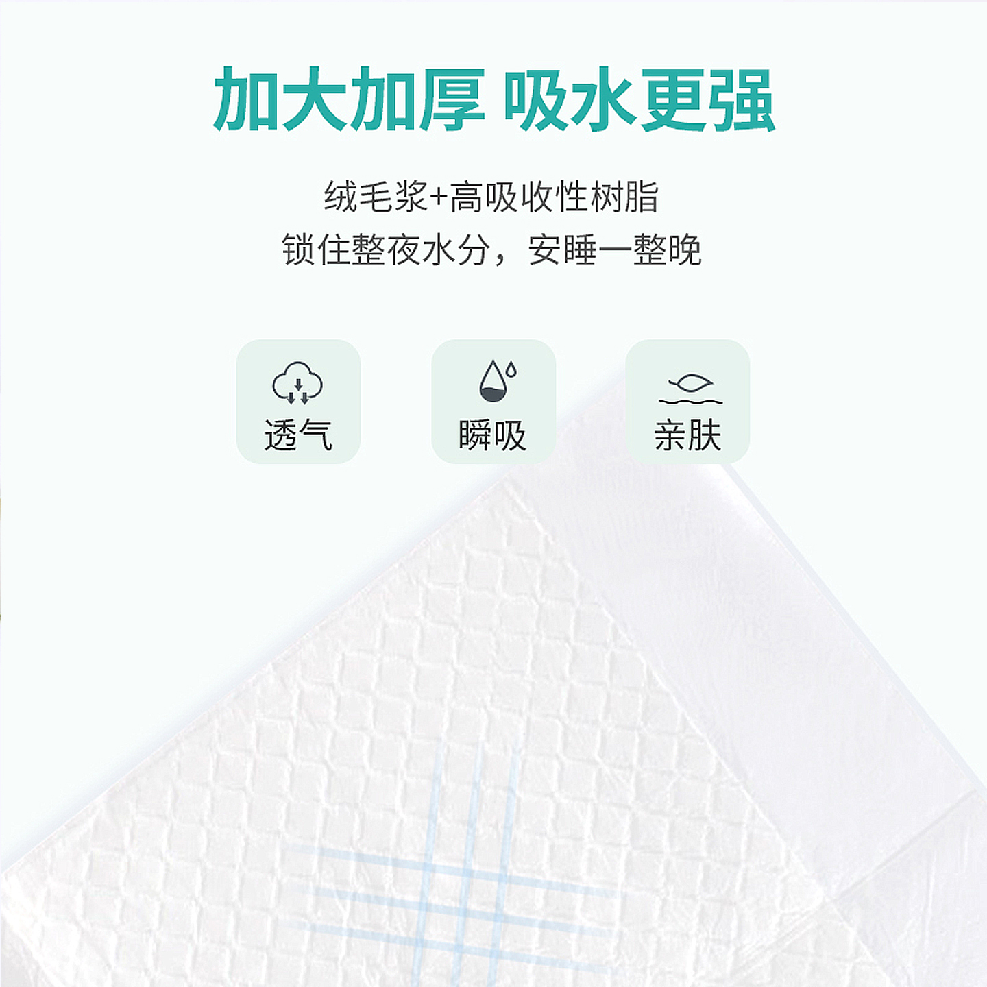 朝伊康医用护理垫60×90加厚成人一次性产妇老人褥疮垫婴儿隔尿垫